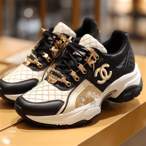 chanel womans sneakers|chanel sneakers female.